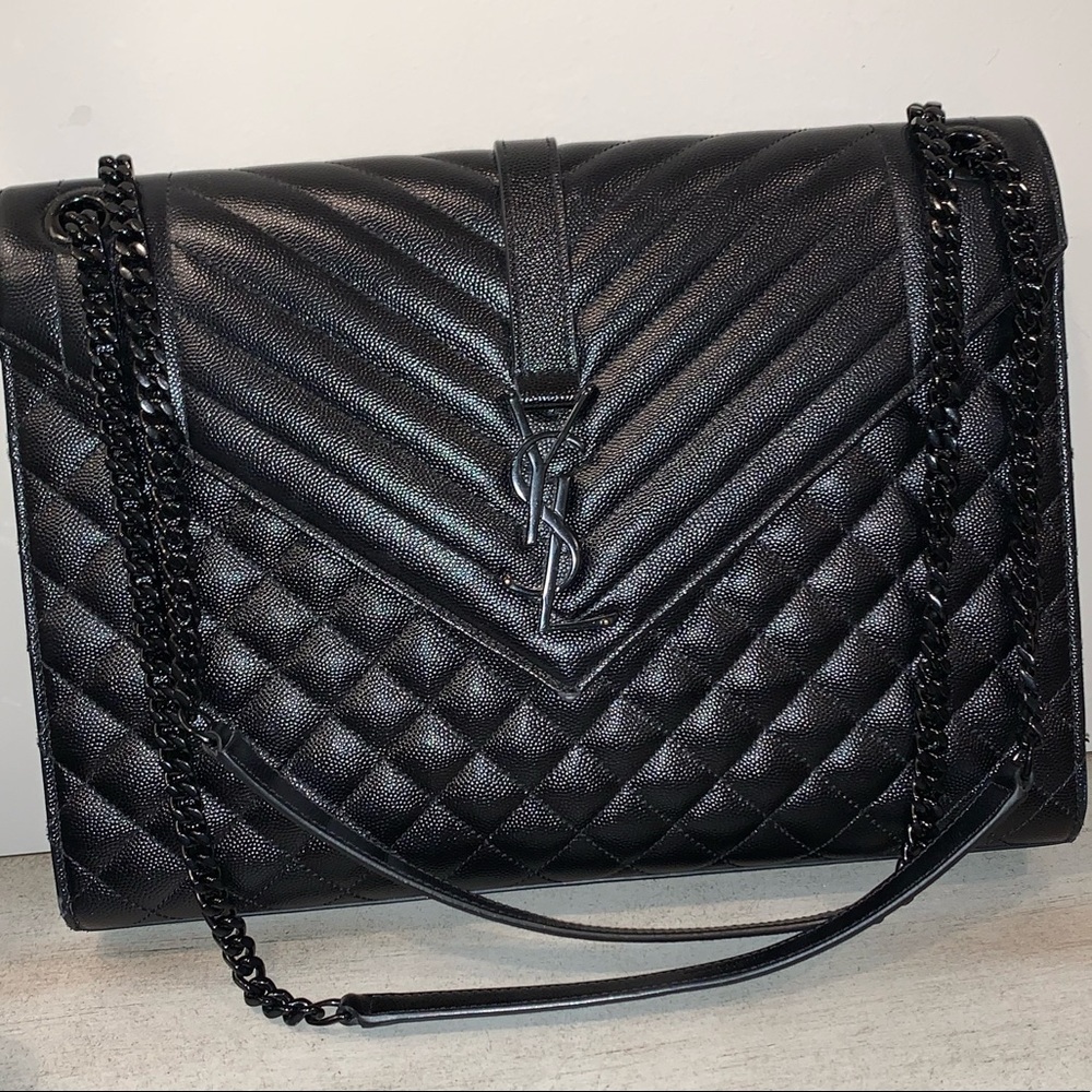 Authentic YSL large envelope bag